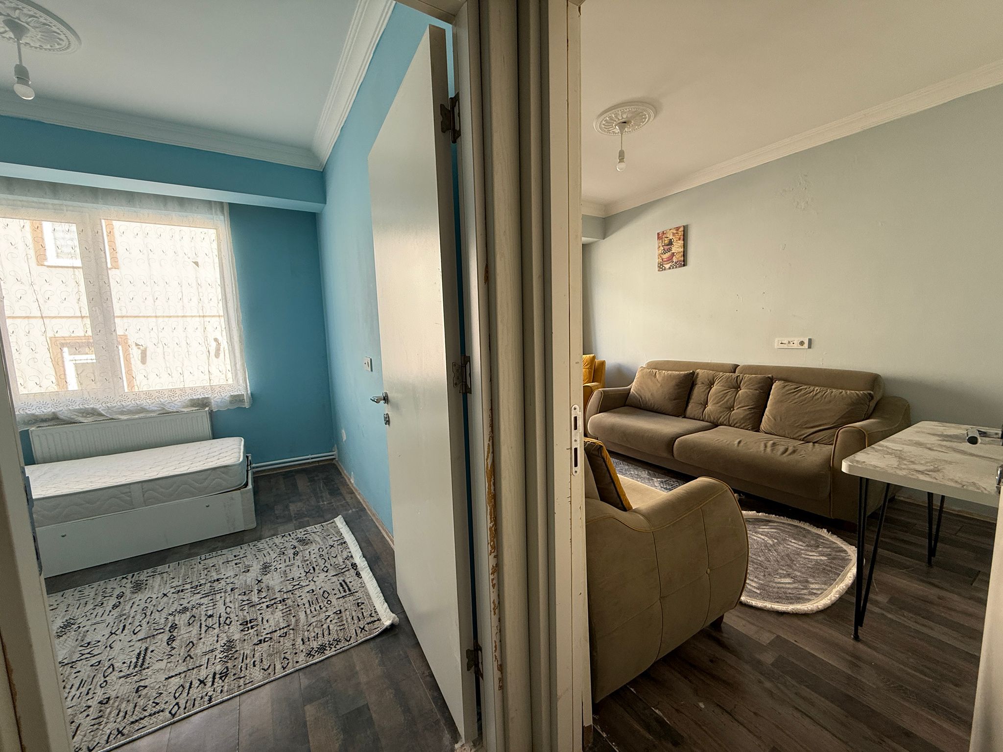 ERENLERDE MERKEZİ KONUMDA 2+0 DAİRE